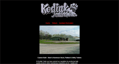 Desktop Screenshot of kodiaktrailers.com